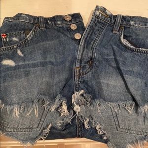 Jean shorts